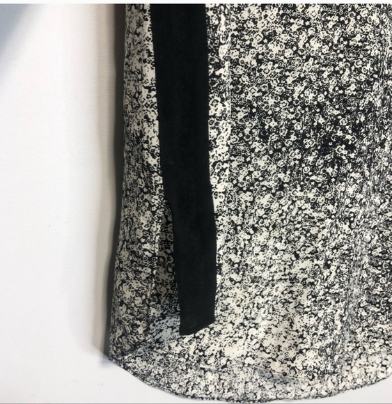 Rebecca Taylor Black and Gray Long Sleeve Top - Picture 5 of 11